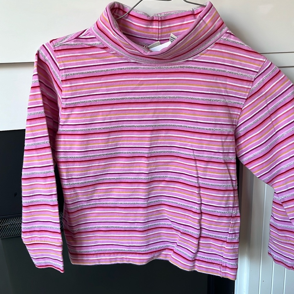 5/6 Pink turtleneck